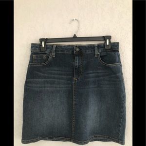 Denim skirt